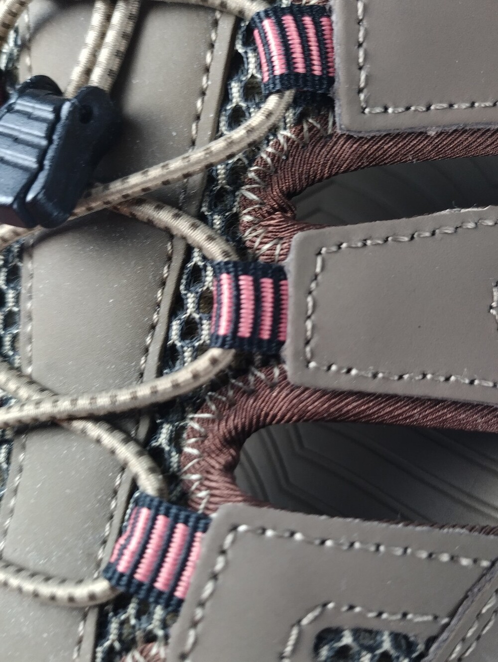 Eddie Bauer Blakely Women's Size 7 Closed Toe Hiking Water Shoes Brown Leather - Picture 9 of 11